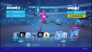 The fortnite springy emote 1 hour version
