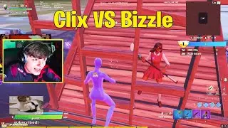 NRG Clix VS FaZe Bizzle 1V1 Buildfights | Fortnite