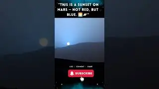 &ldquo;Mars Sunset: You Won&rsquo;t Believe the Color! 🔴✨&rdquo; #scienceshorts #redplanet #mars #gk #sunset #space