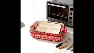 Custom OEM Eco-Friendly Food Grade Ceramic Bakeware Oven Dish for Baking