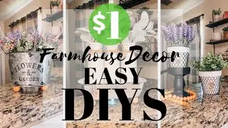 Dollar Tree DIY Farmhouse Decor 2020