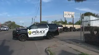 Federal agents, local police officers spotted at westside tire shop