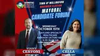 2025 Mayoral Forum Organized by Quinnipiac Chamber of Commerce (Official)