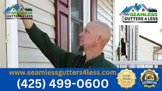 🌟 Seamless Rain Gutters - Mill Creek, WA 🌟
