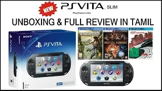 BRAND NEW PSVITA SLIM (2000) UNBOXING FULL REVIEW IN TAMIL