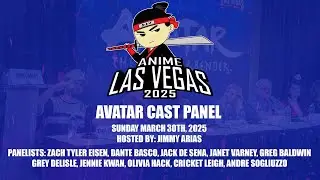 Avatar: The Last Airbender Cast Panel at Anime Las Vegas 2025!