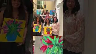 🎨 Ready to unleash your inner artist? Join our epic paint party!  #PaintParty #bh #sipandrelax