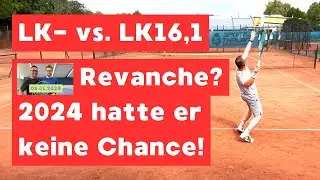 Beim ersten Mal gewann ich 6:0 6:0... und jetzt?