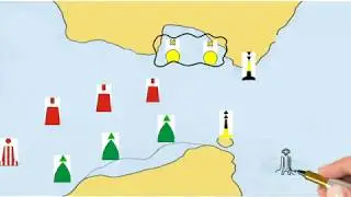 Обзор буйкового ограждения на 60 секунд