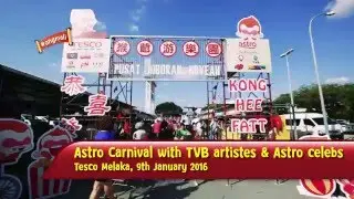 Tesco #Ongmali 2016 - Astro HoYeah CNY Carnival Highlight - Tesco Melaka