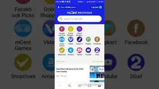 How to use mCent Browser app?? For free recharge 🤔🤔