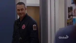 Chicago fire season 5 episode 11 Severide and Anna kiss scene