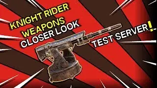 Knight Rider Weapons More In Depth Look -- Crossout