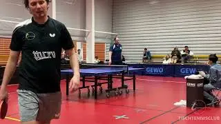 TT-Intercup 2023/24 Pierre Alexandre Chauvin (SA Merginac) - Jan Schmidt (Tischtennisclub Allround)