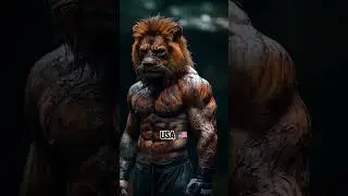 Fighter Animal 😈🔥#animals #hybrid #fusion #trending