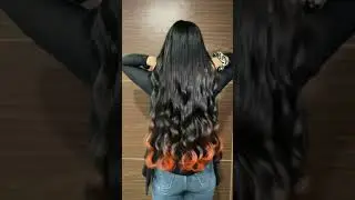 Crazy hair color🧡#haircare #haircolour #hairstyles #haircolor #haircolorexperts #haircolorideas