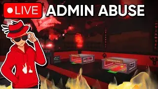 ROBLOX 🚨ADMIN ABUSE TIME🚨 STEAL A BRAINROT 🔴LIVE🔴