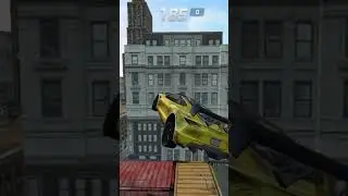 impossible jump over city building 🏢 #bmwmmotorsport #yosho #shorts #cargame