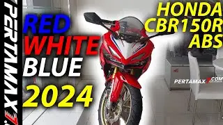 REVIEW Honda CBR150R ABS Tricolor HRC Terbaru 2024 Red White Blue Jogja #honda #cbr150r #abs #ahm