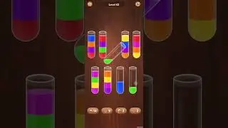 Color Water Sort Woody Puzzle Level 42 Walkthrough Solution Android/iOS