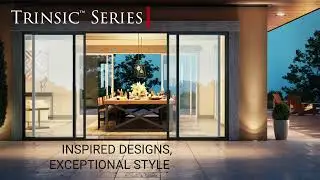 Trinsic&trade; Series   V300 vinyl contemporary windows and patio doors