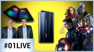 01Live Hebdo #224 : Galaxy Fold, la nouvelle gamme Oppo et la sortie d'Avengers