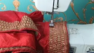 Roohi Designer is live Frock Gown Design stitching With lace sewing tips