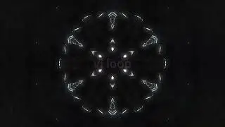 Energy Core Symmetry Tunnel &ndash; Abstract Cyber VJ Loop 4K Seamless