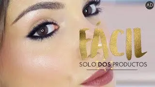 Maquillaje fácil mirada intensa | (Ad) Tutorial con DOS alternativas