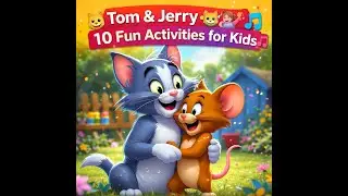 Tom & Jerry 🐱🐭 | 10 Fun Activities Action Song for Kids 🎶🤸