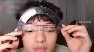 Jason Measures his HUGE EYE GAP