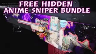 FREE ANIME SNIPER BLUEPRINT & 2XP TOKEN BUNDLE CALL OF DUTY BLACK OPS COLD WAR WARZONE