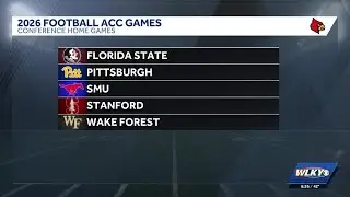 UofL football's 2026 ACC opponents unveiled