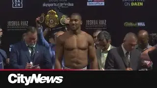 Boxer Anthony Joshua injured in car crash that killed two people