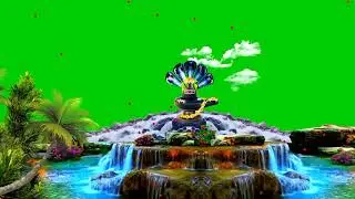 Shiva lingam in the river green screen hd video || Free download