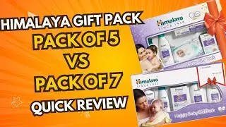 Himalaya Baby Gift Pack Series: Pack of 5 vs Pack of 7 | What's the Difference? Honest Review!