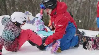 Learning to Snowboard with Sabre Norris in Thredbo
