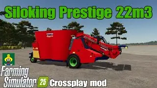 Мод для кроссплатформенной игры Siloking Prestige 22m3 / FS25