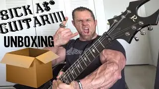 UNBOXING A SICK GUITAR!!!!