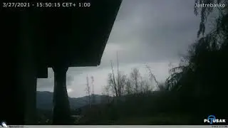 Saturday 27 March 2021 Time Lapse - Spring day and Southwest windy