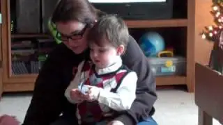 Nephew on Christmas