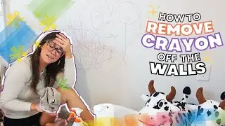 Best Way to Remove Crayon Off Walls? | Tested 3 ways