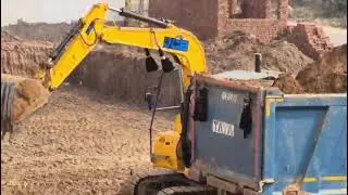 A hardworking JCB, during its work hours. Support JCBs, subscribe to us #jcblife #support #subsribe