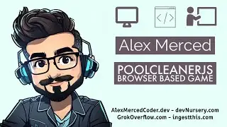 AM Coder - PoolCleanerJS (Simple Browser JS Based Game, How to Think Game Logic)