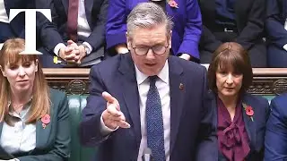 LIVE: Keir Starmer grilled at Prime Minister's Questions