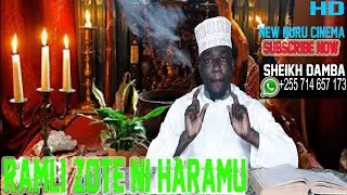 RAMLI ZOTE NI HARAMU