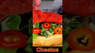Flamin' Hot Cheetos Fried Chicken Sandwich