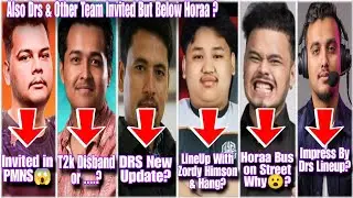 Horaa Invited in PMNS🥰 | T2k Shutting Down🥺? Drs New Update? PMSL Venue Change? Horaa Bus why? Ansh