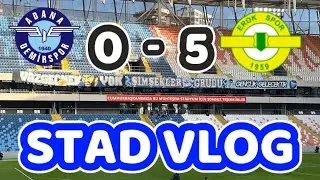 AYAĞA KALKIN !!! DEMİRSPOR HALKINDIR ADANA DEMİRSPOR 0 - 5 ESENLER EROKSPOR STAD VLOG 🏟️