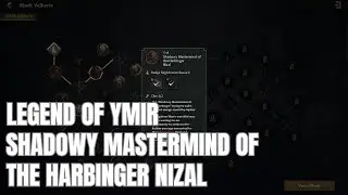 Legend of YMIR | BLACK VALKYRIE LOCATION: Shadowy Mastermind of The Harbinger Nizal